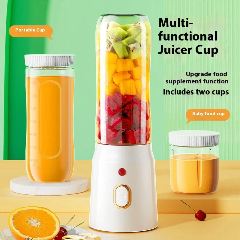 High-Efficiency Portable Small Fruit Blender Multifunctional Juicing Cup Cross-Household Juicer Electronic Accessory